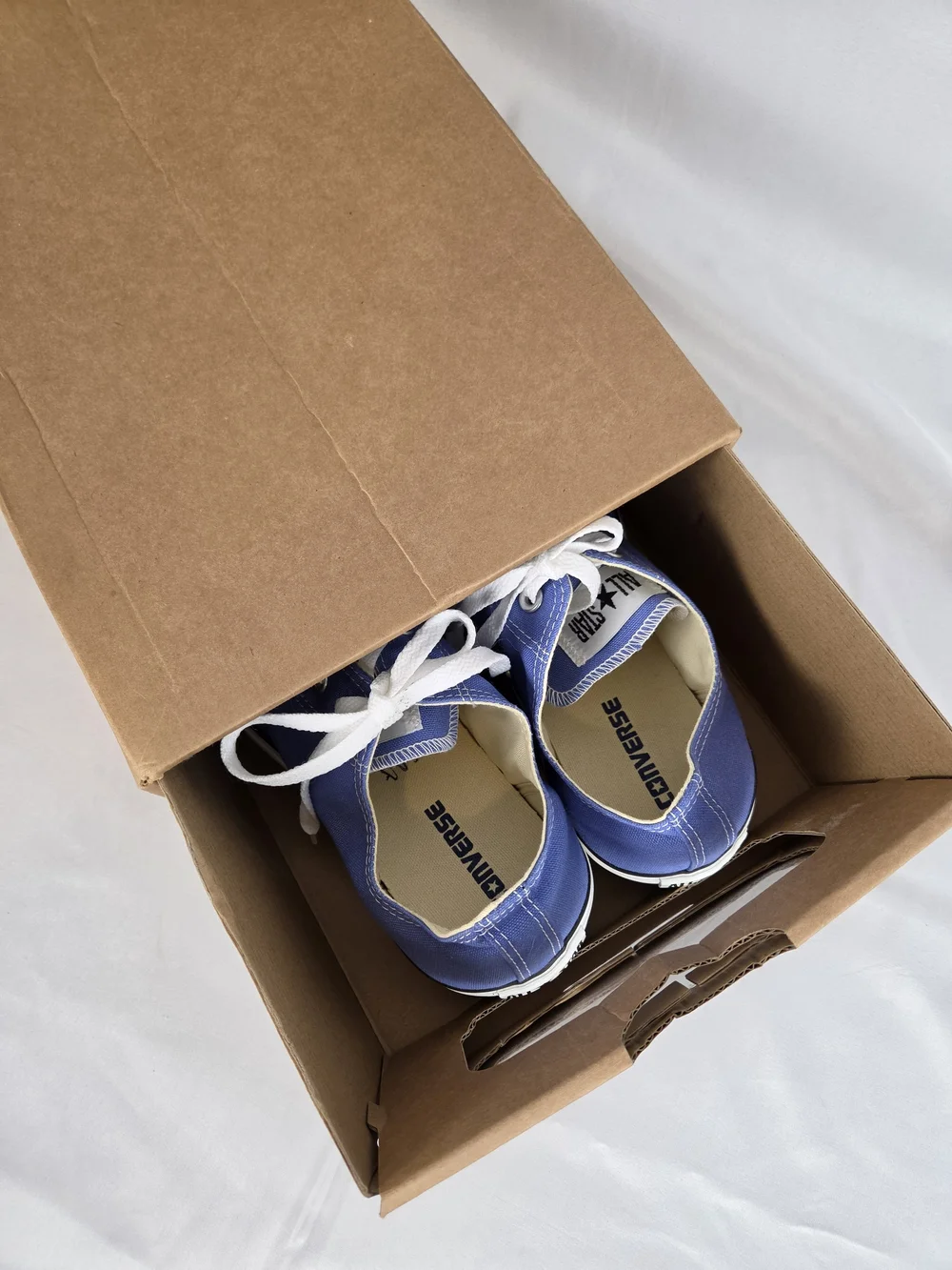 Converse Classic Low Top Canvas Sneakers - Periwinkle Blue
